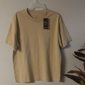 Men's Beige T-Shirt